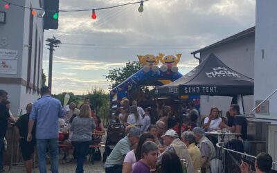 Besuch beim Brunnenfest in Waltersweier