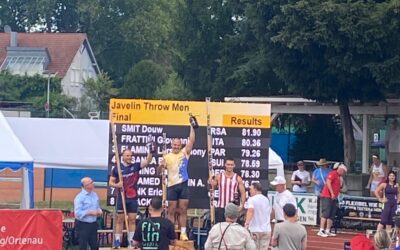 Spitzensport beim Speerwurfmeeting
