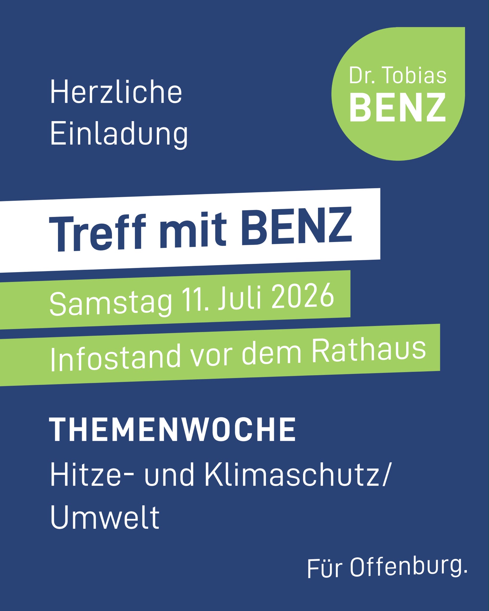 Offenburg gemeinsam gestalten. Ihre Ideen sind gefragt!