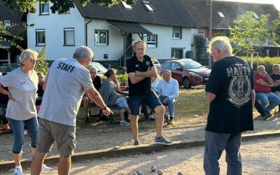 Boule-Dorfmeisterschaften auf der „Insel“ in Waltersweier