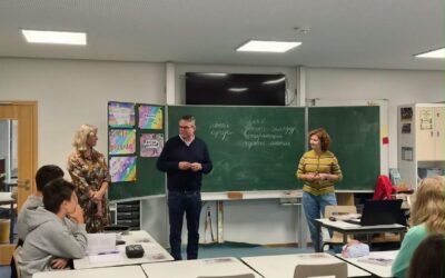 Besuch russische Schule Samovar